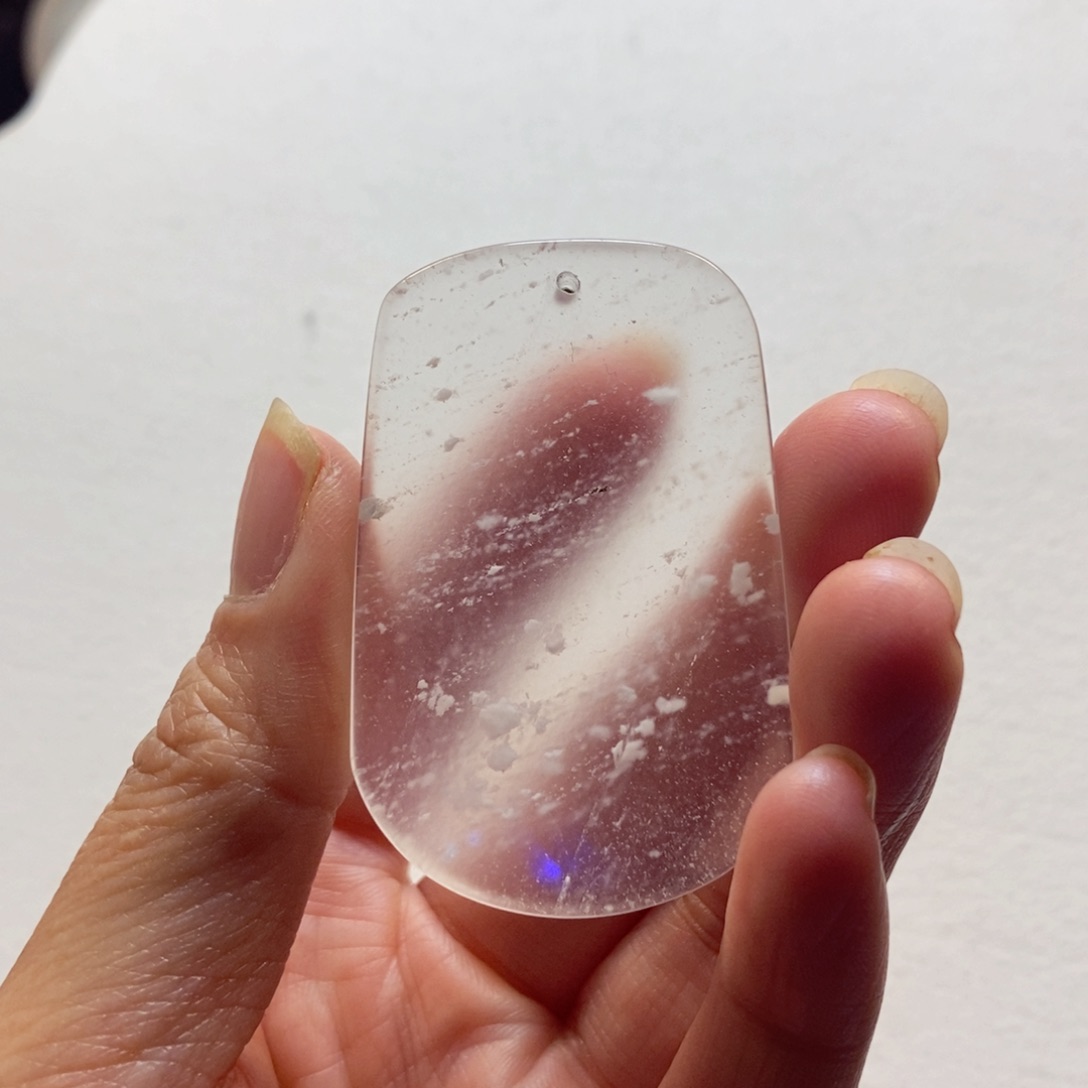 石英质玉颈饰未镶嵌