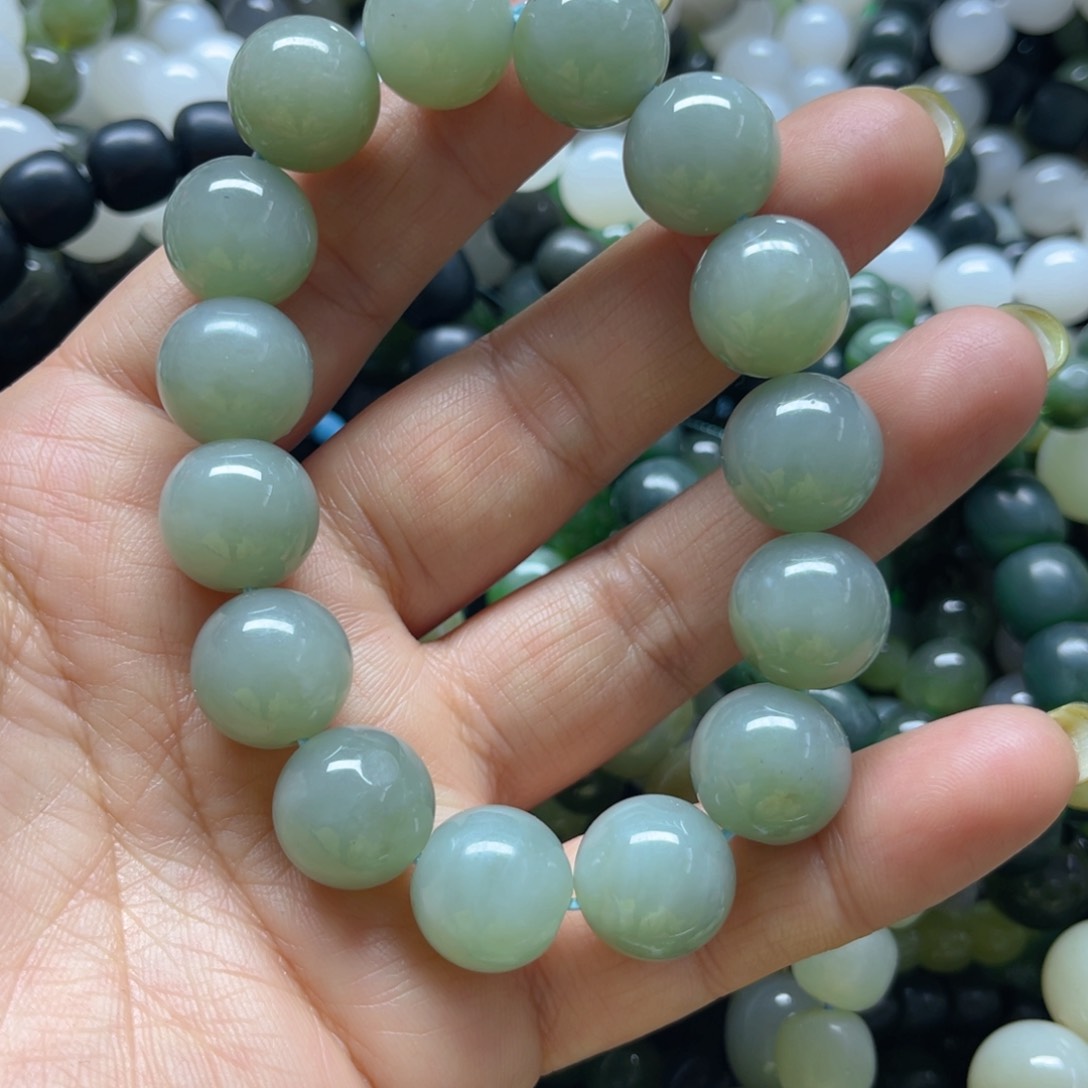 和田玉手链未镶嵌