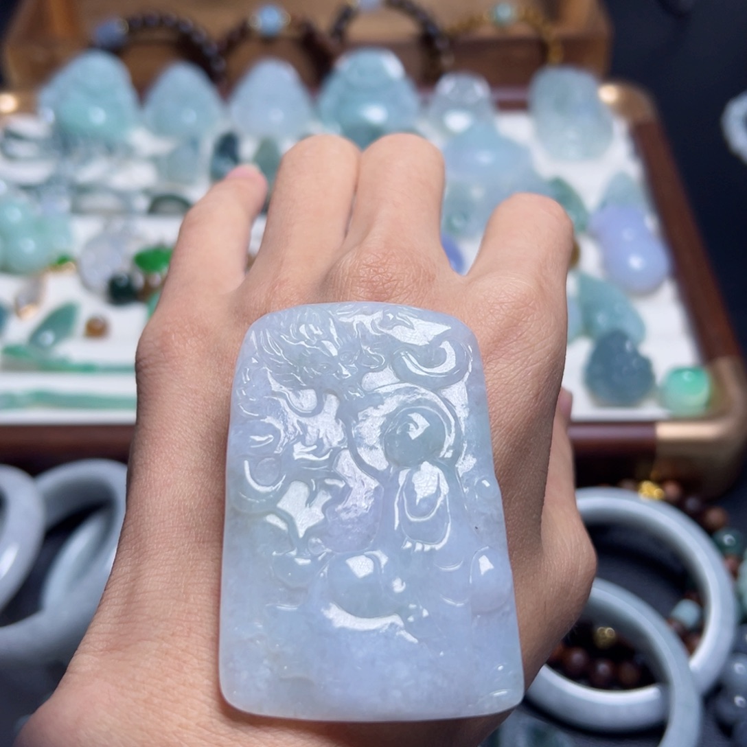 颈饰未镶嵌翡翠翡翠挂件