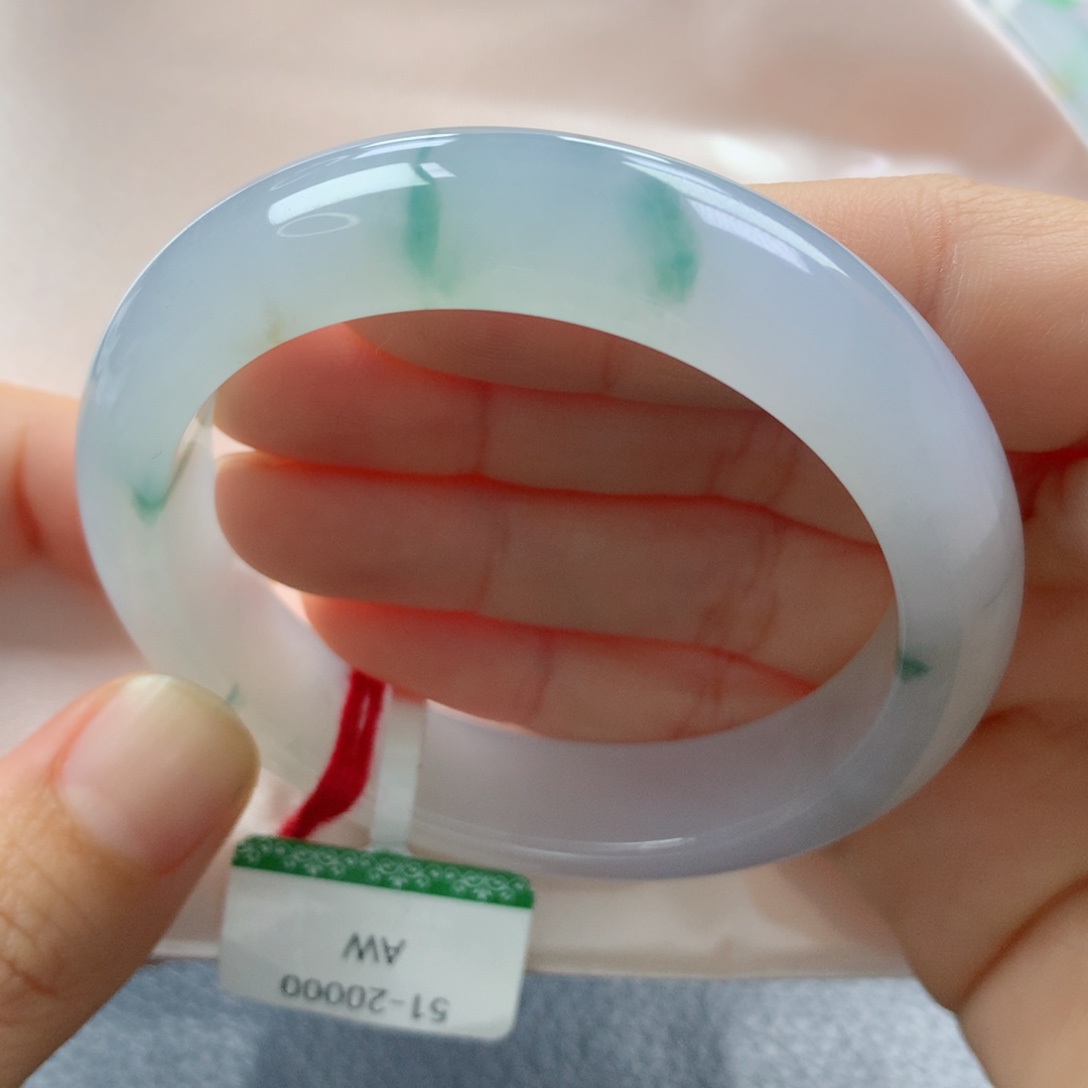 未镶嵌手镯翡翠缅甸天然翡翠A货51正