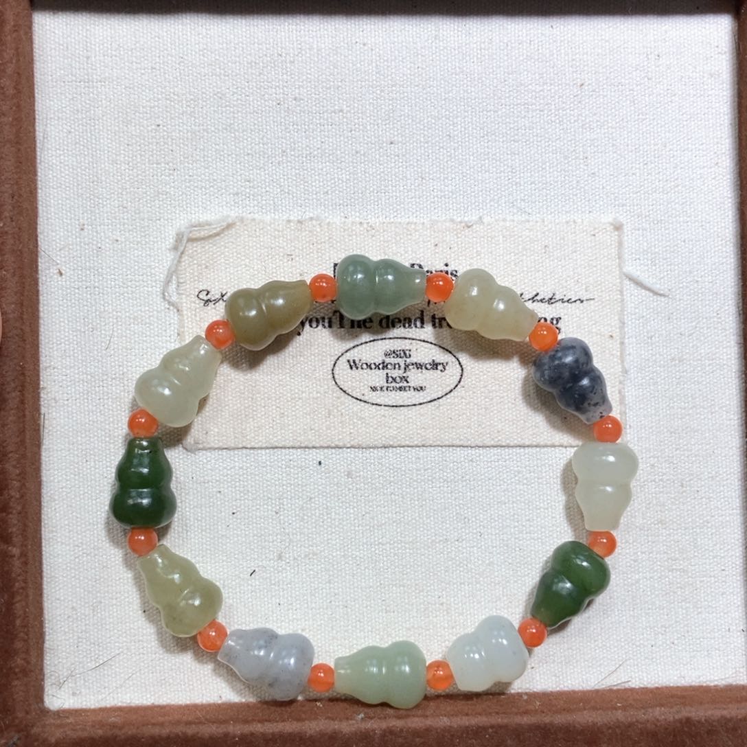 和田玉（糖玉）手链未镶嵌