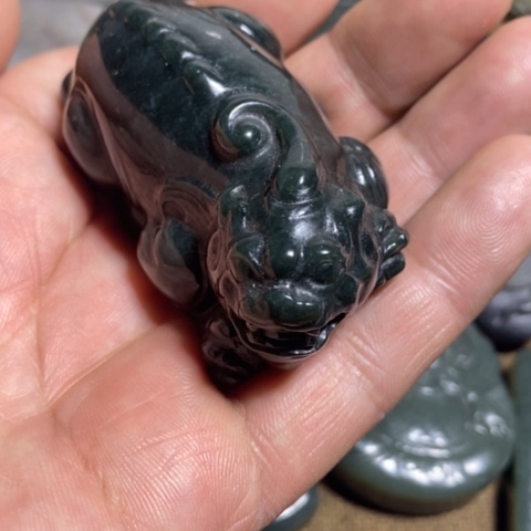 和田玉把件未镶嵌