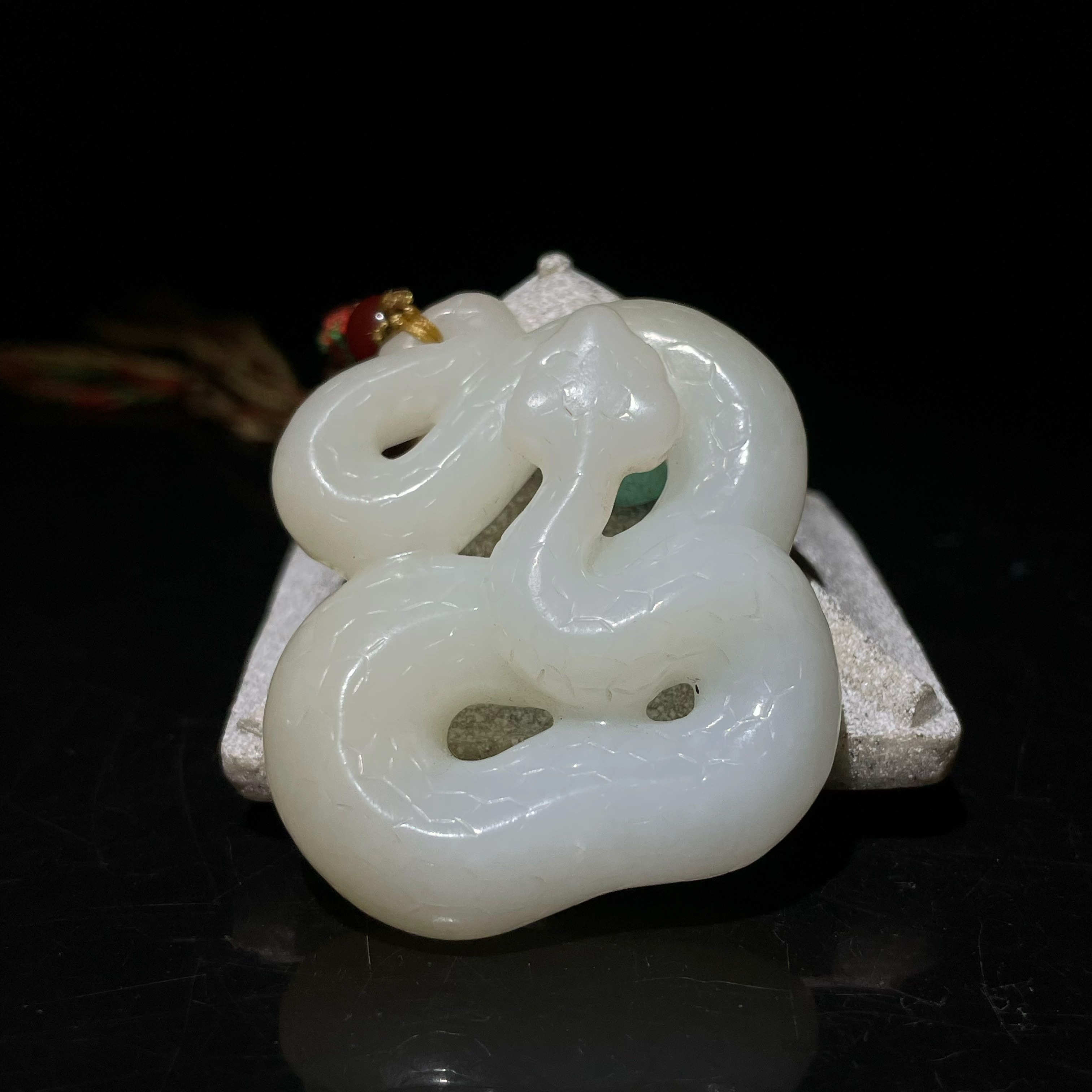 《和田玉玉蛇精品展示》