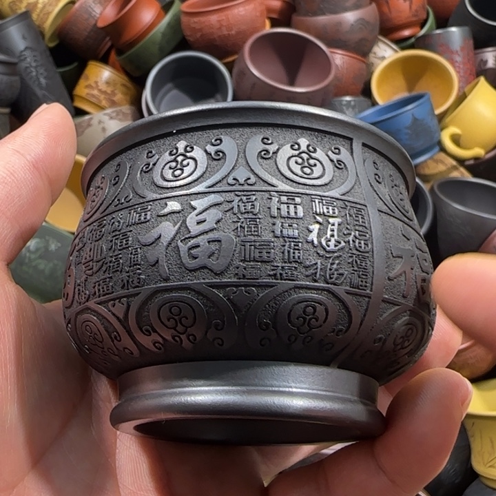 茶杯紫砂全手工制作工艺
