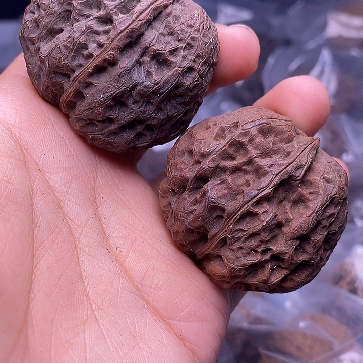 得***忧文玩核桃把件  191