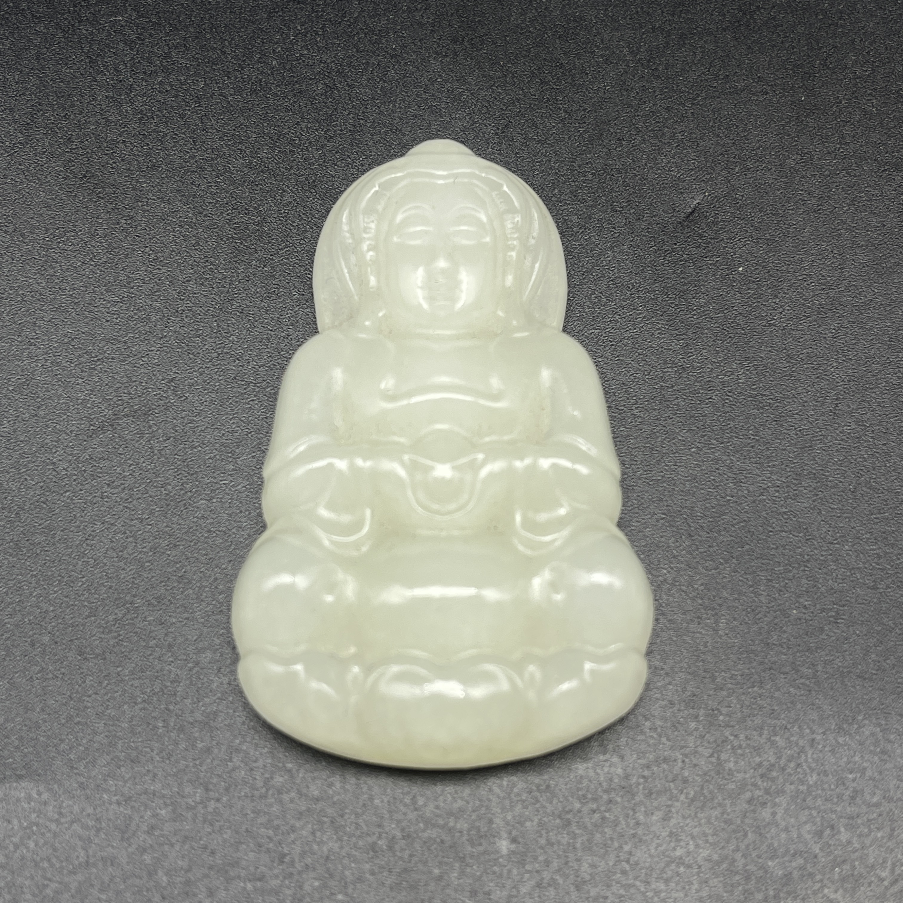 《清代》和田玉观音  山东文物商店泰运 ZZXCDH566076