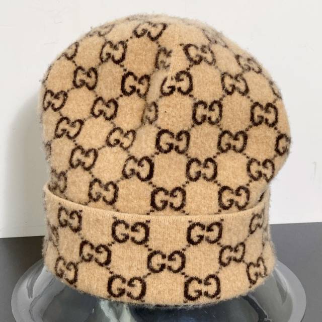 GUCCI/古驰 时尚 百搭 双G满印 帽子/99新/XG-Y12549