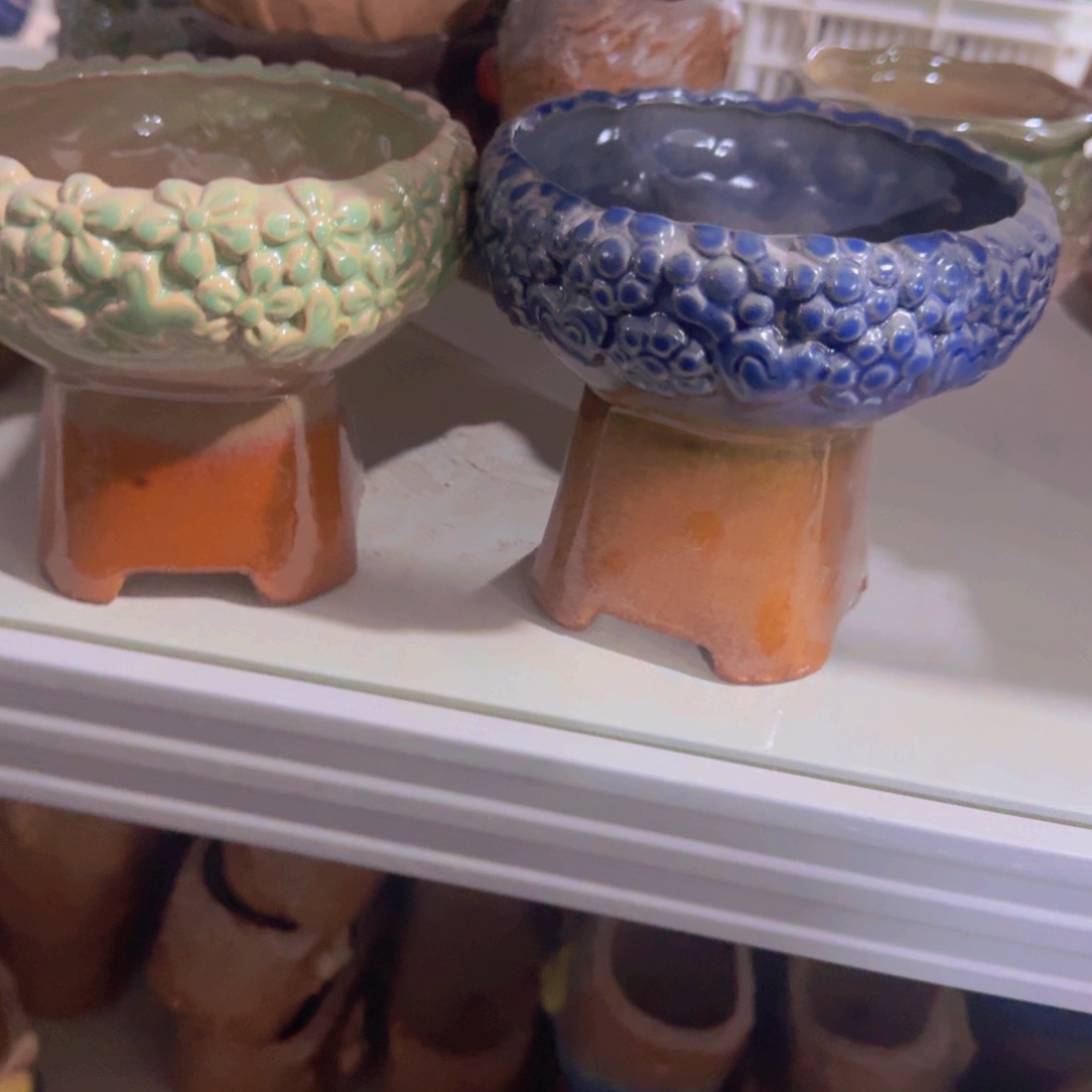 紫砂花盆粗陶盆醋