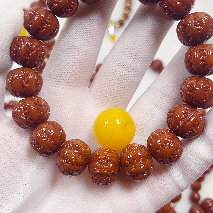 猴头核桃吊坠猴头