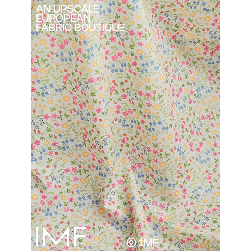 1MF 小的B 意大利 liberty LITTLE Tana lawn长纤棉布 宽1.36米