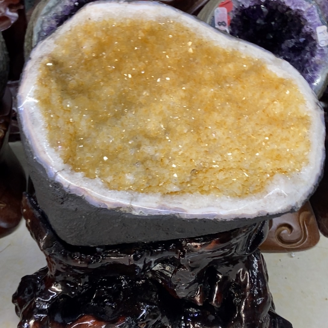 未镶嵌紫晶大型摆件（非配饰）