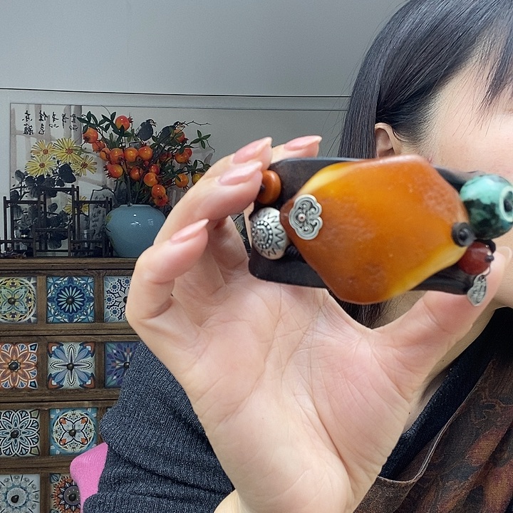 蜜蜡未镶嵌手镯手镯