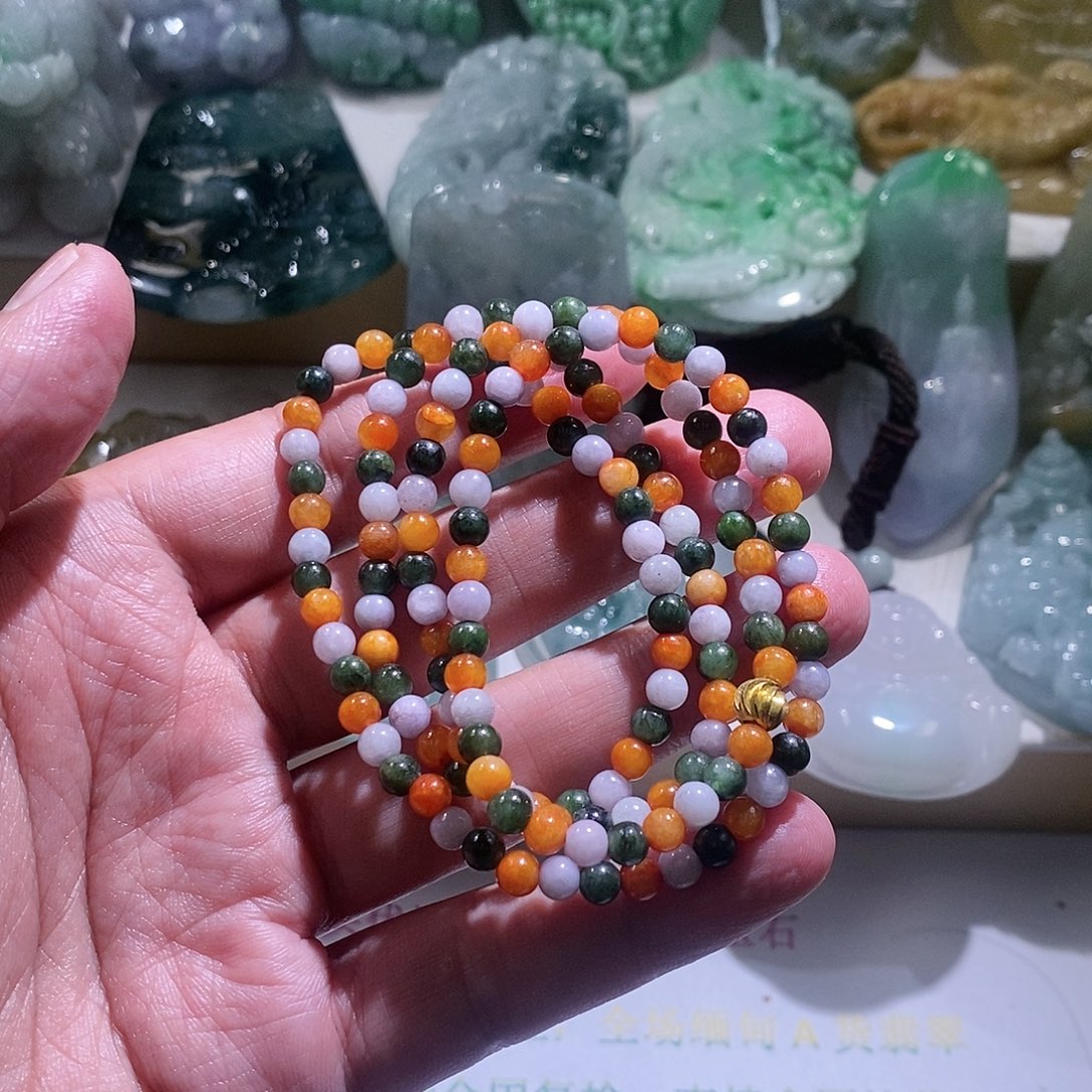 【闪购商品】翡翠颈饰未镶嵌珠链