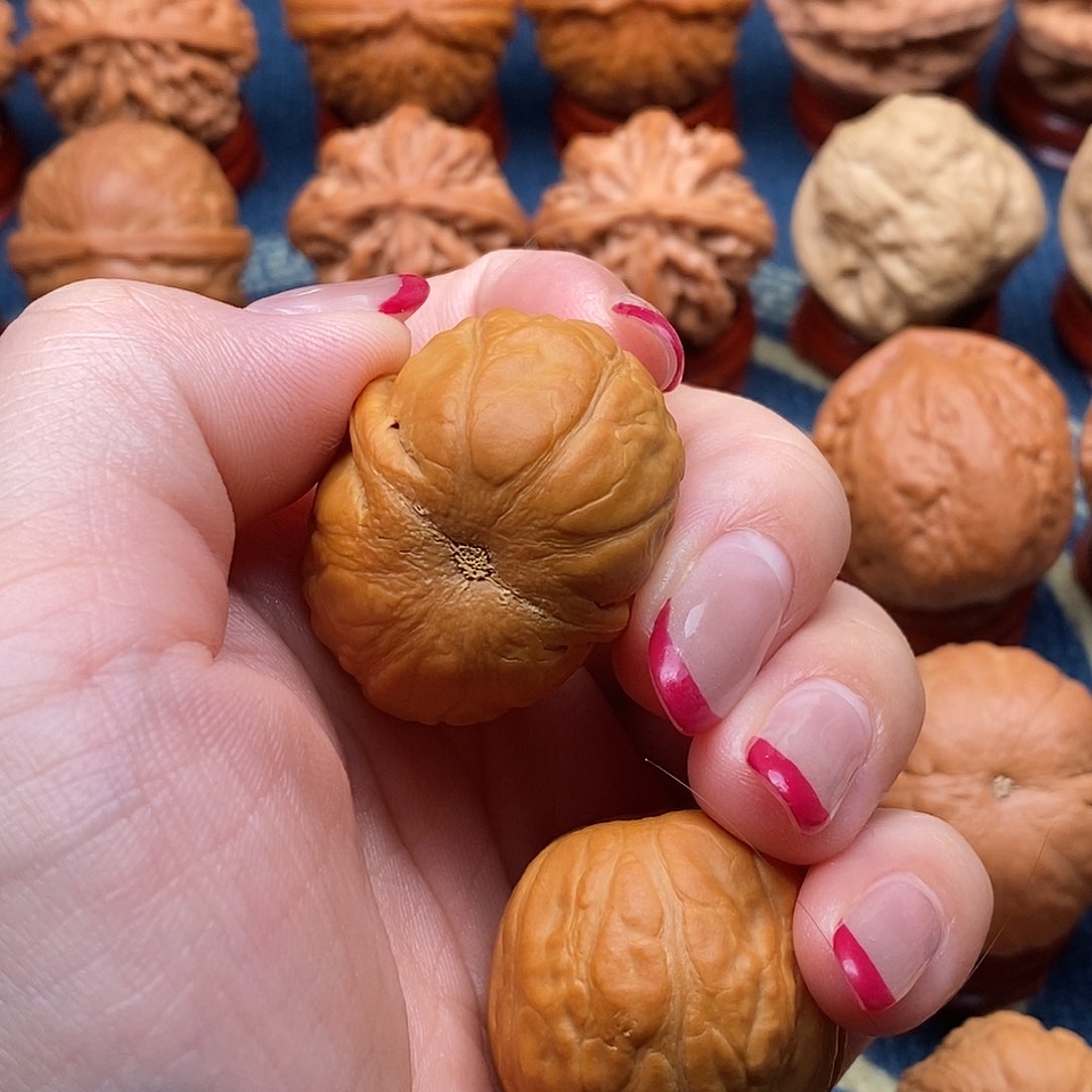 把件文玩核桃小*。精品手捻