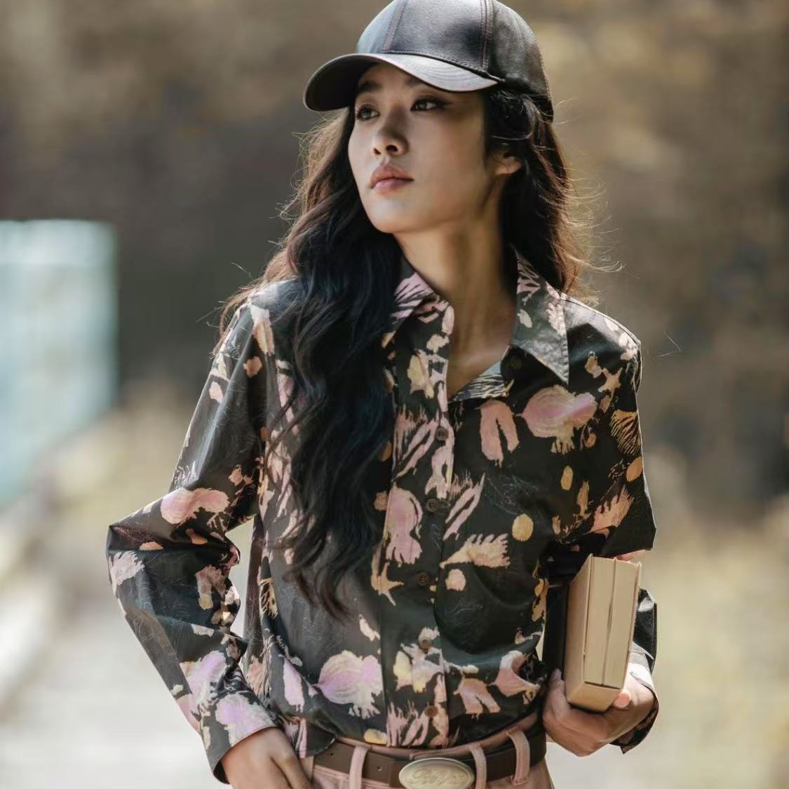 都市个性时尚休闲宽松上衣迷彩