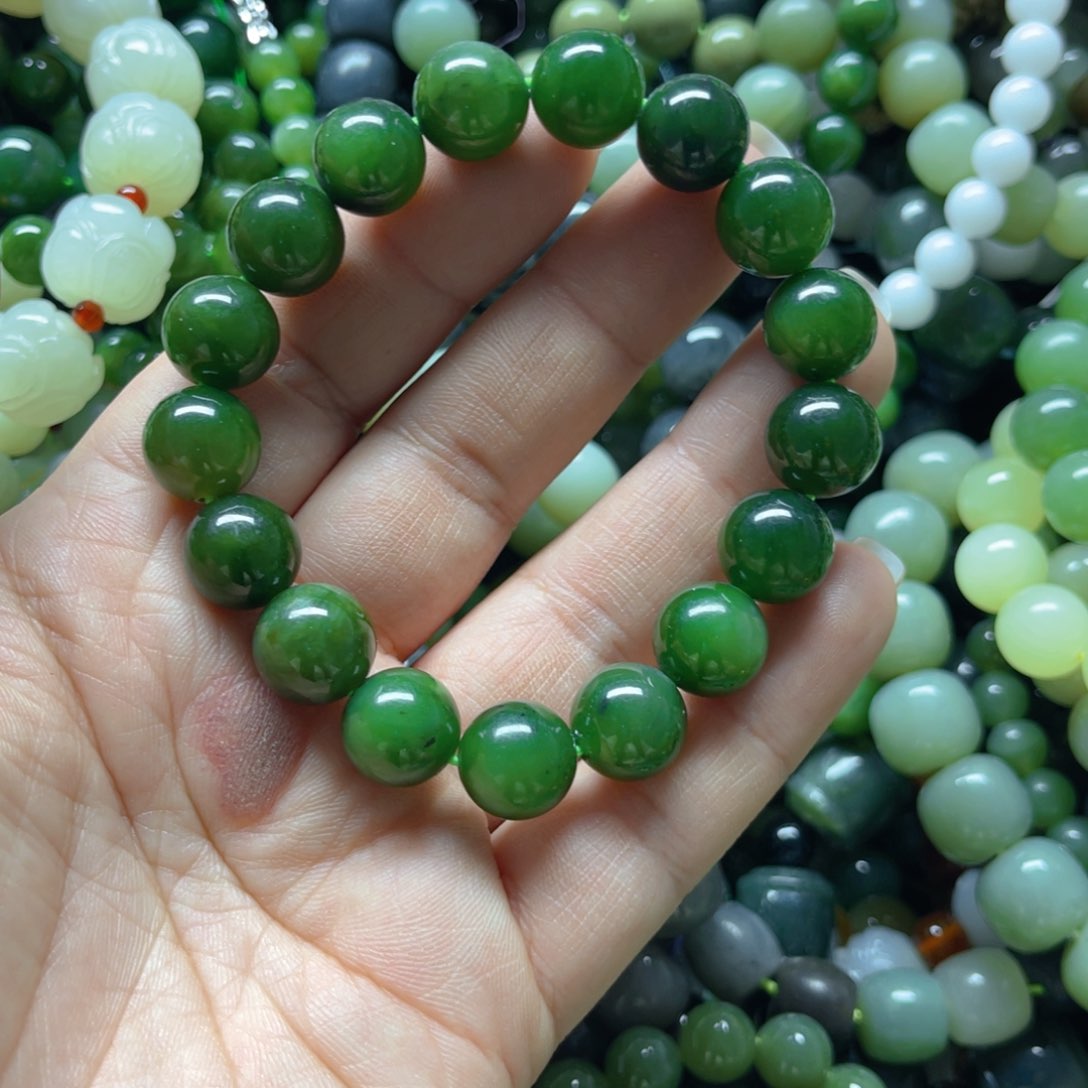 和田玉手链未镶嵌