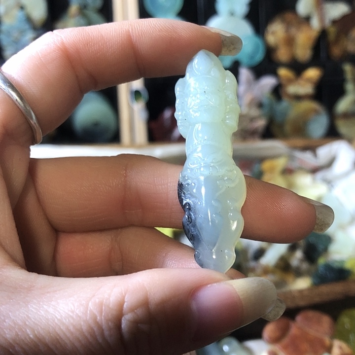 岫玉未镶嵌岫玉挂件