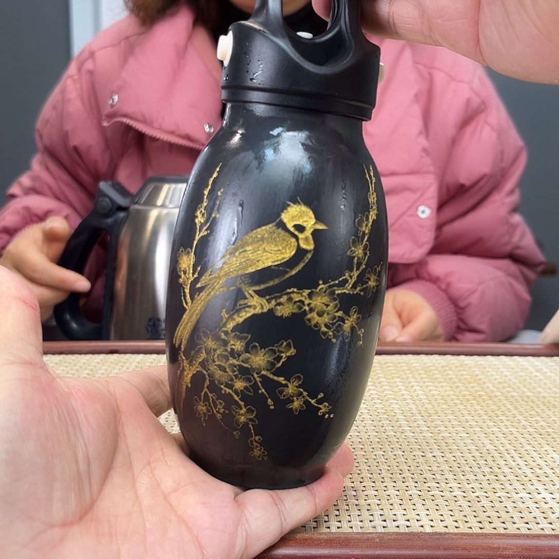 紫砂茶杯宜兴紫砂保温杯