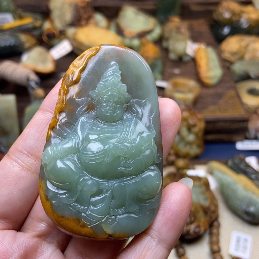 随****未镶嵌岫岩河磨玉（透闪石质玉）珠宝奇石