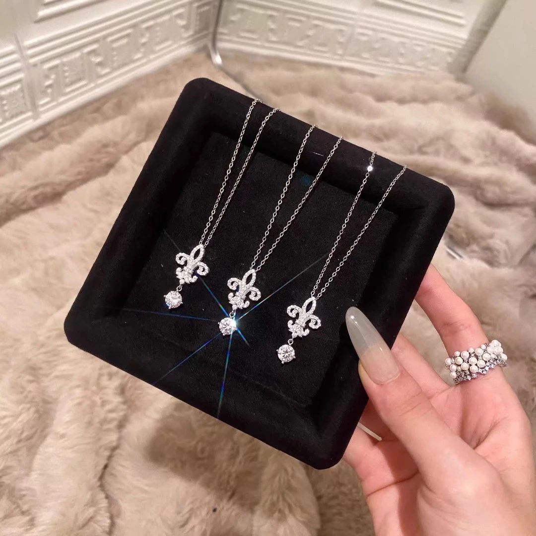 合金项链 【Dream梦梵】鸢尾花项链 MF28