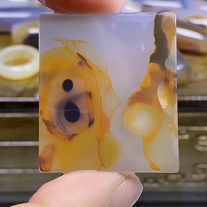 未镶嵌颈饰玛瑙/玉髓