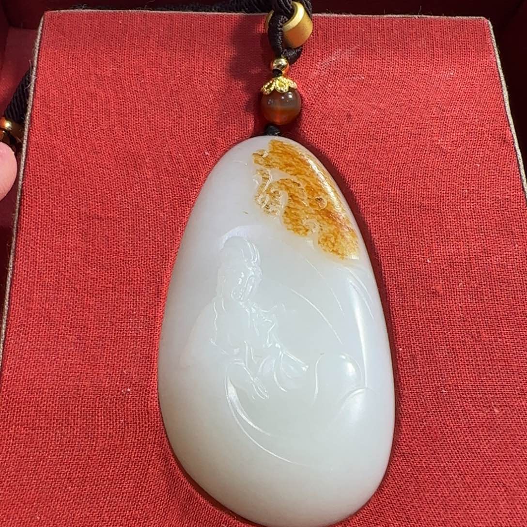 和田玉挂件未镶嵌