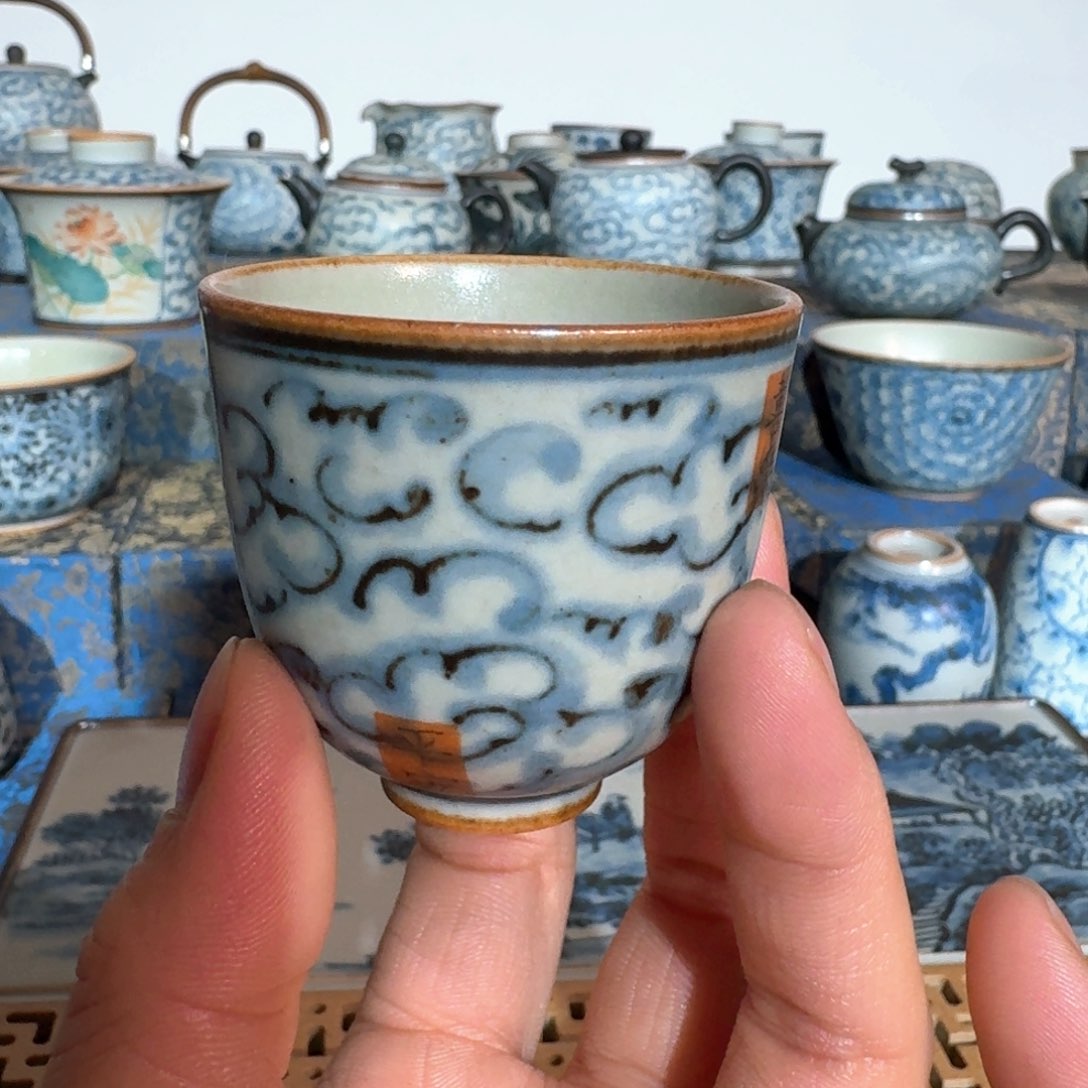 微瑕平安喜乐小缸杯