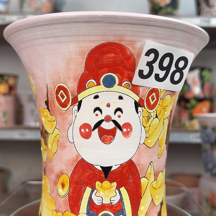 元***❀景德镇手绘多肉花盆