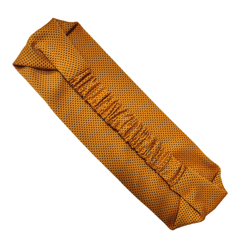 跑步头带止汗带冷感健身运动运动跨境防滑瑜伽发带吸汗带男女运动