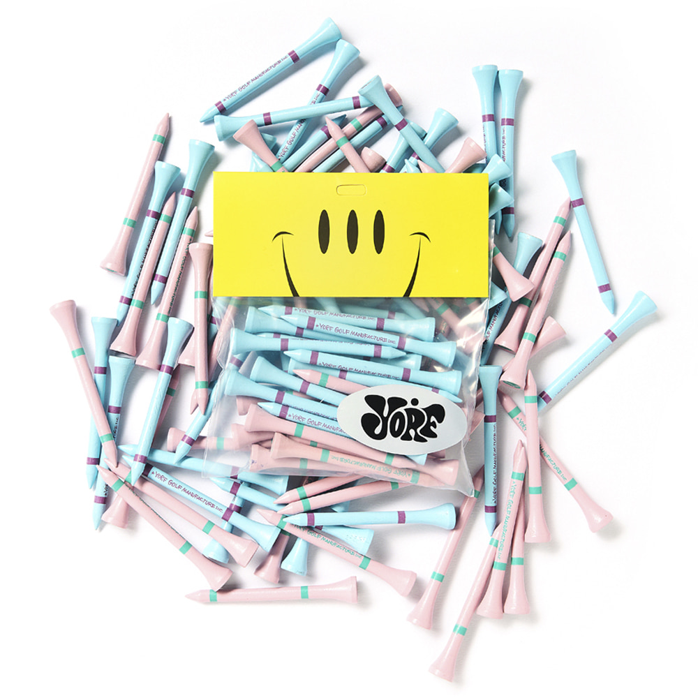 高尔夫球T  韩国潮牌YORF浅色系球T