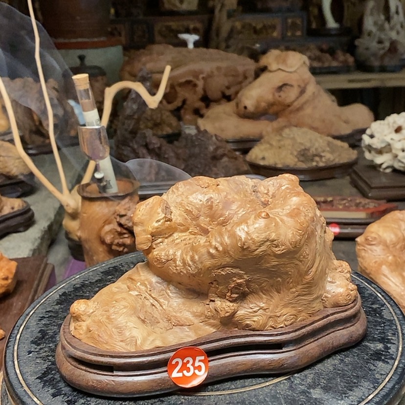 【闪购商品】235号荔枝木香炉工艺