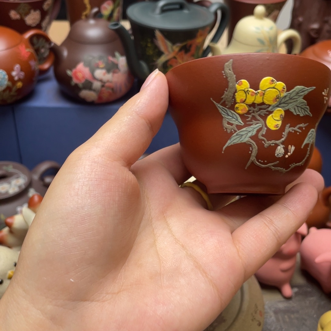 茶杯紫砂紫砂主人杯110cc