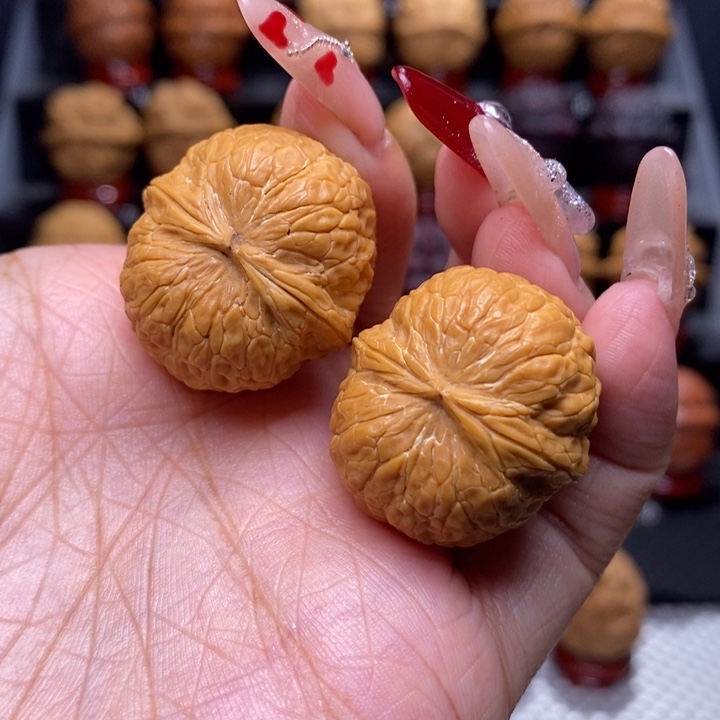 文玩核桃把件金***生小金豆1号