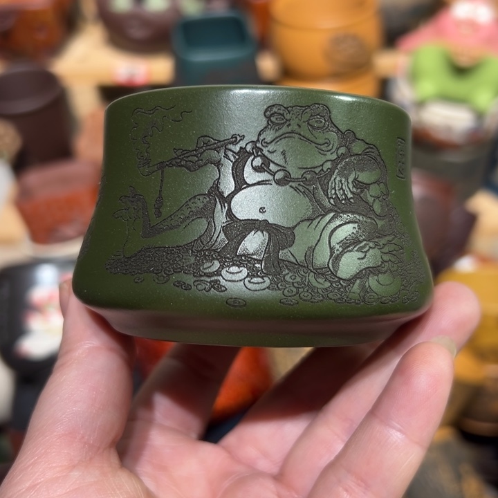 紫砂茶杯宜兴紫砂主人杯