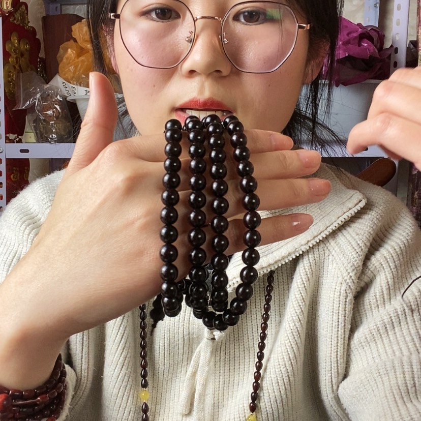 【闪购商品】东非黑黄檀（紫光檀）墨*小叶0.8