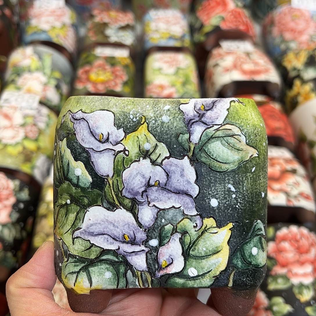 景德镇陶瓷花盆景德镇陶瓷hua p