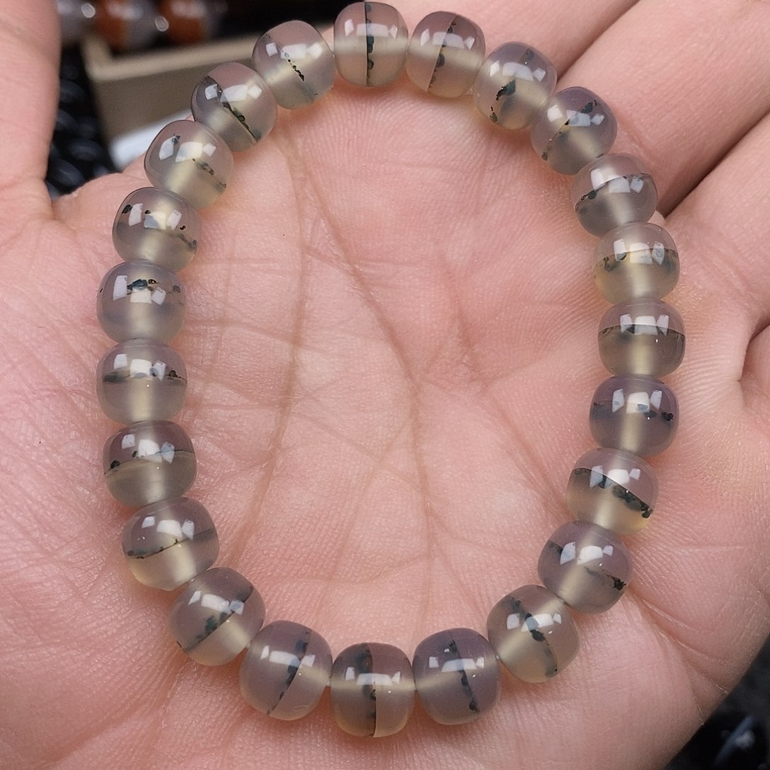 玛瑙/玉髓合金手链