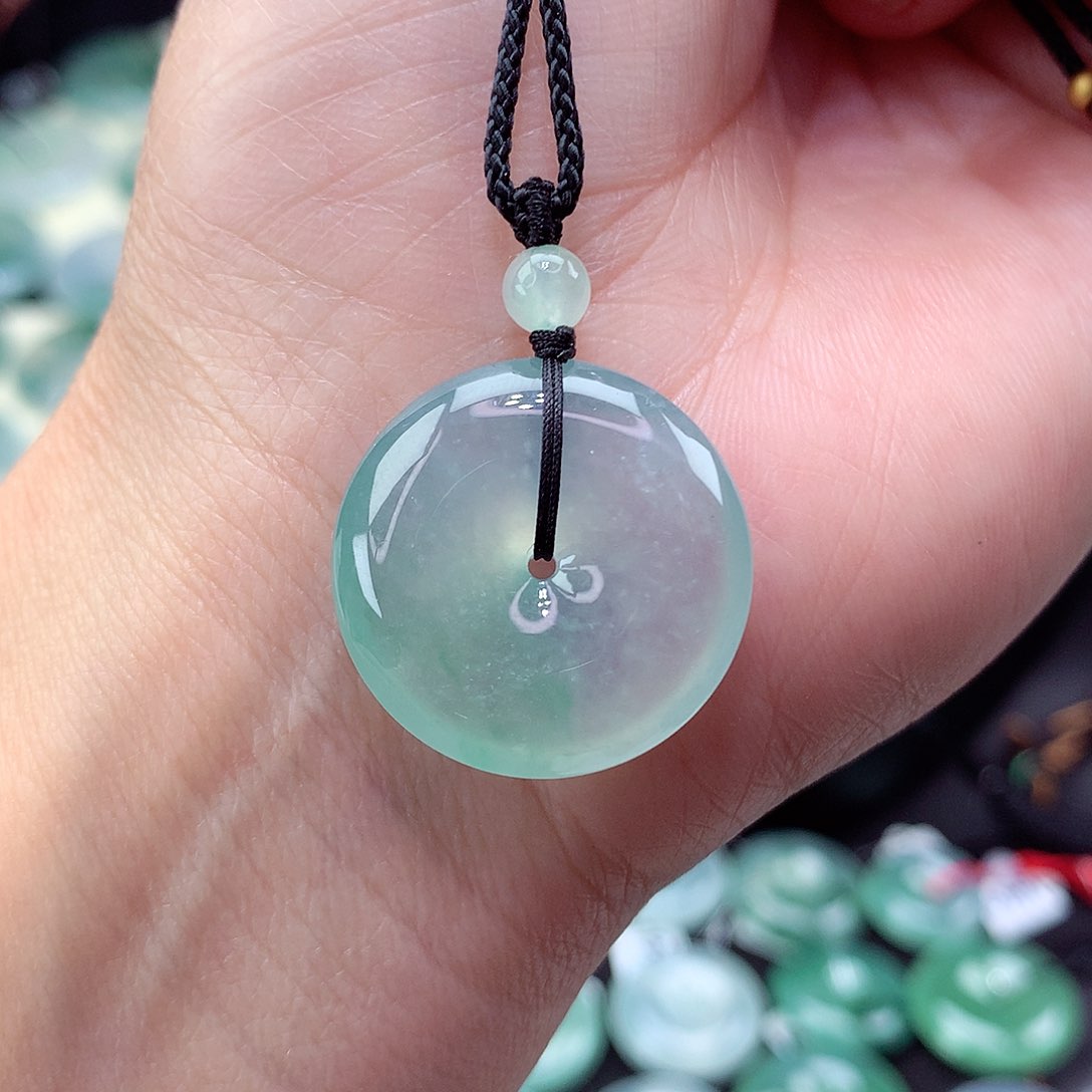 翡翠颈饰未镶嵌尺寸23/5.8