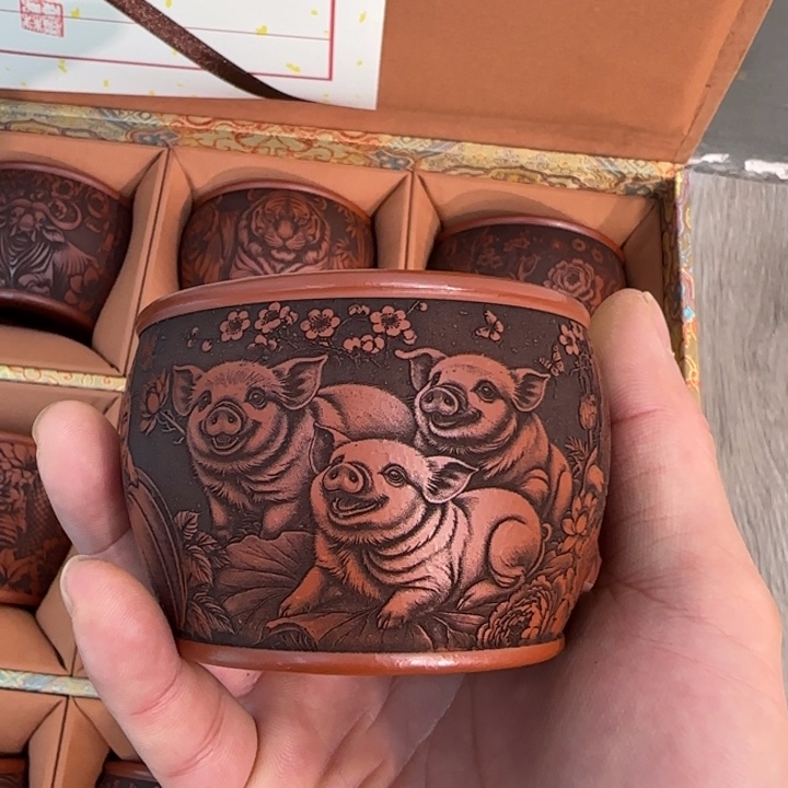 茶杯紫砂全手工制作工艺