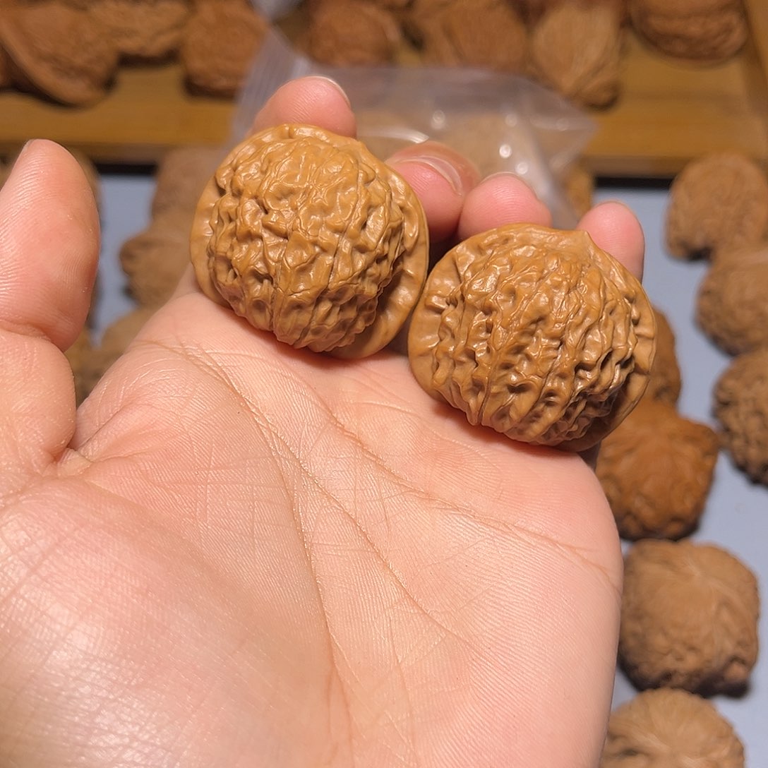 文玩核桃把件37石门元宝