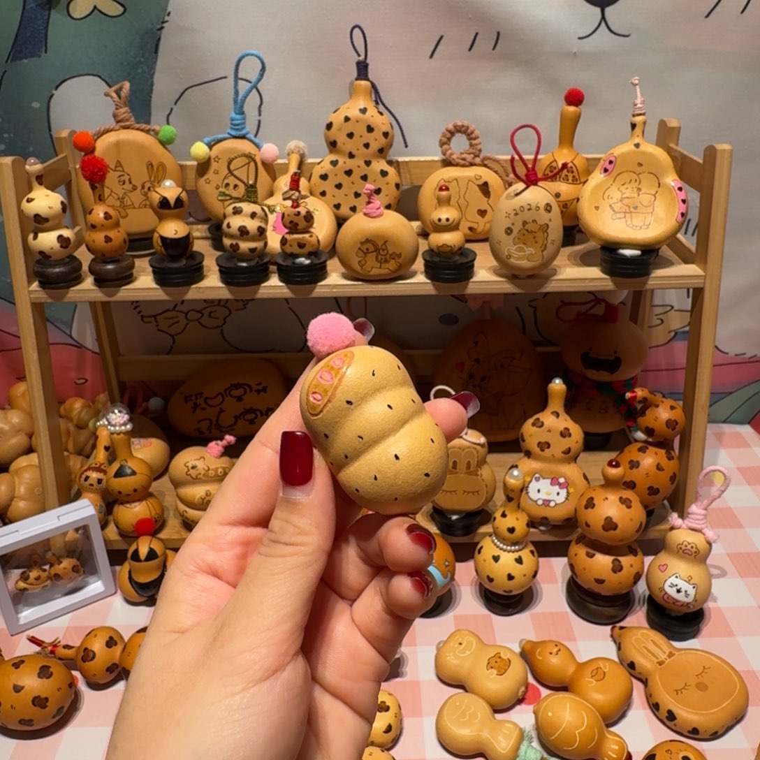 小****木面包葫芦彩绘  11