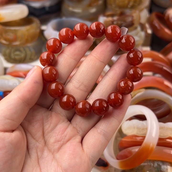 玛瑙/玉髓手链未镶嵌