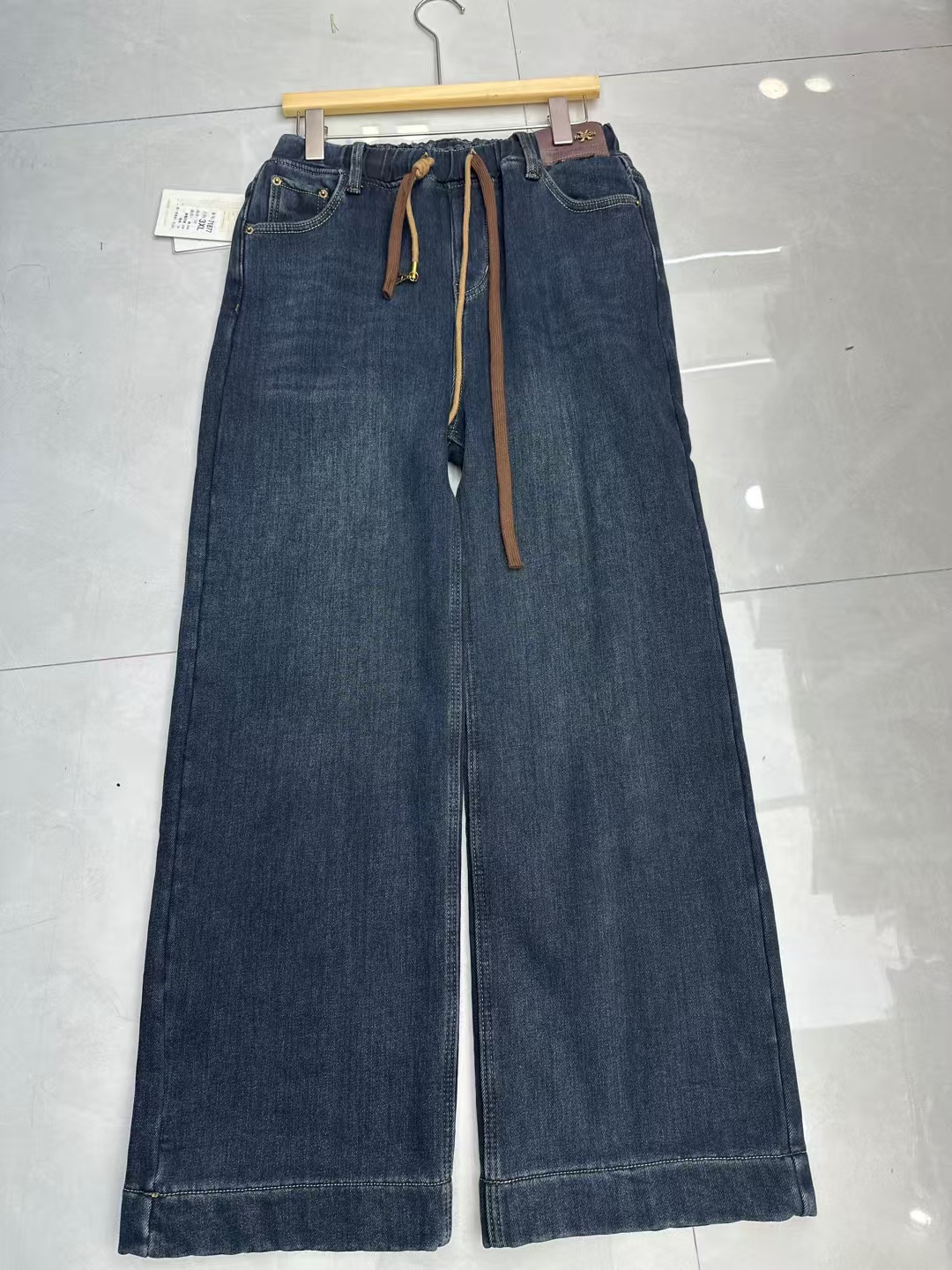 【瑞丽家】高腰牛仔裤女高个子直筒裤裤子休闲裤长裤宽松复古秋季