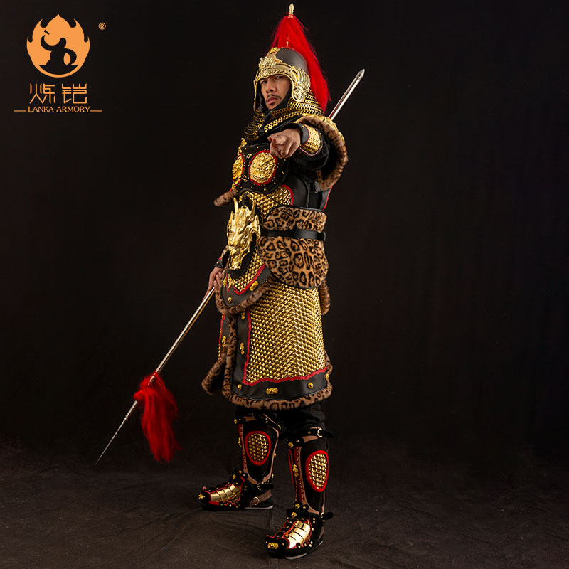 炼铠明制站殿将军琐子甲—中国甲胄铠甲盔甲汉服搭配cos古装