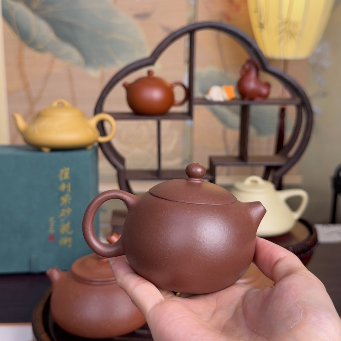 尘***茶壶紫砂原矿底槽清西施
