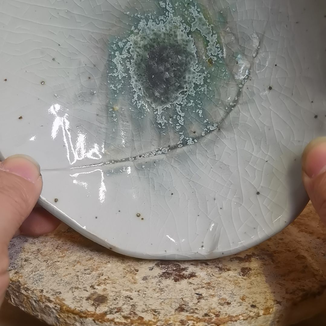 盘48手工高温原矿窑变