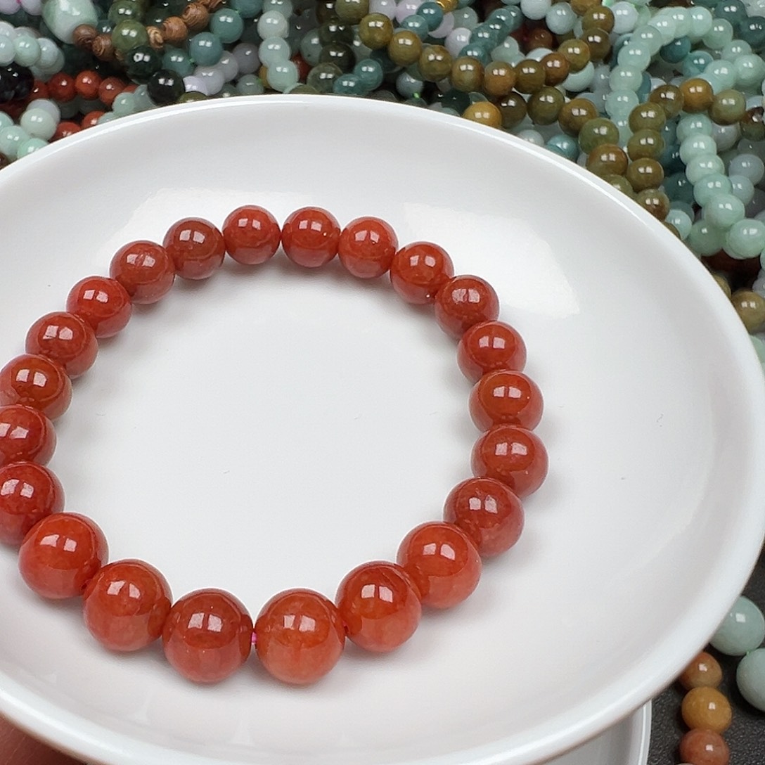 翡翠手链未镶嵌柠*货主老华