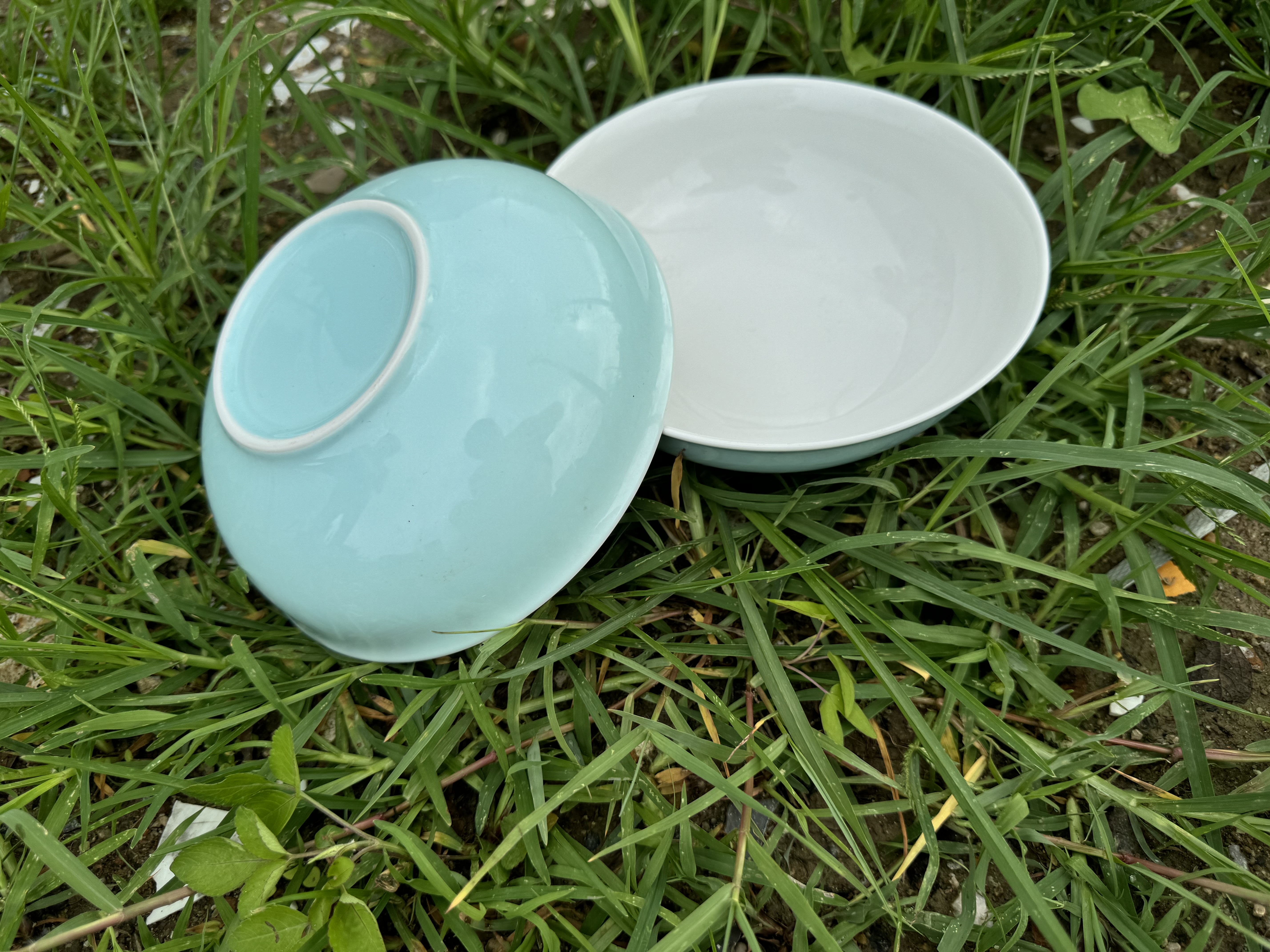 A2909高温颜色釉7寸面碗微瑕