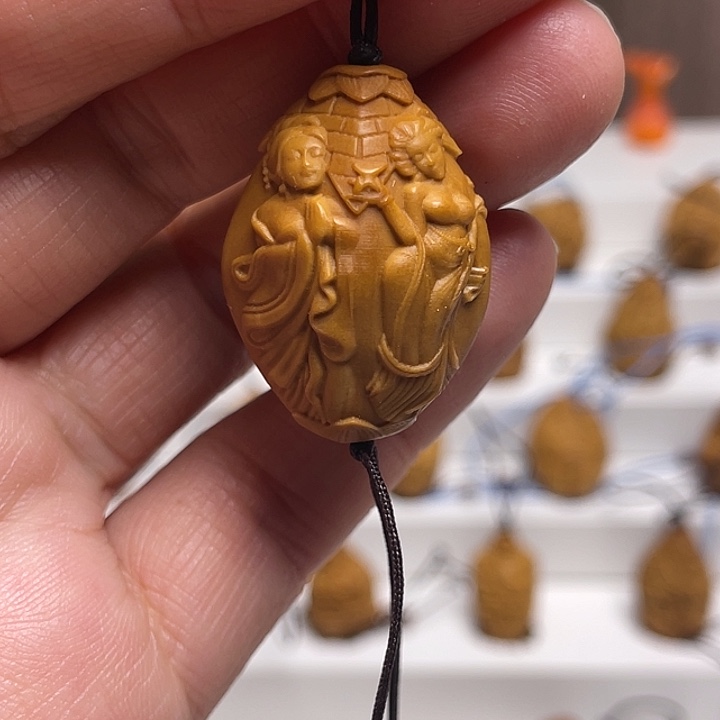 橄榄核吊坠橄榄核