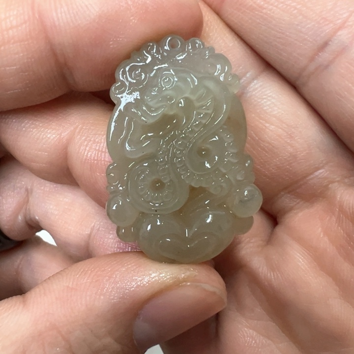 吊坠(不含链)未镶嵌和田玉